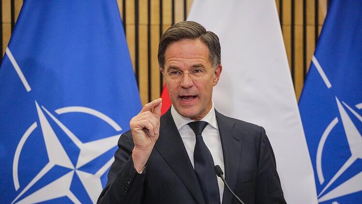 NATO-Generalsekret&auml;r Mark Rutte besucht Polen