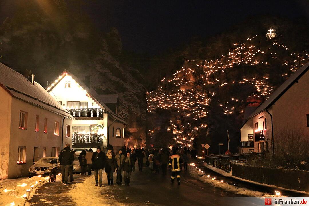 Beeindruckendes Lichterfest in Obertrubach