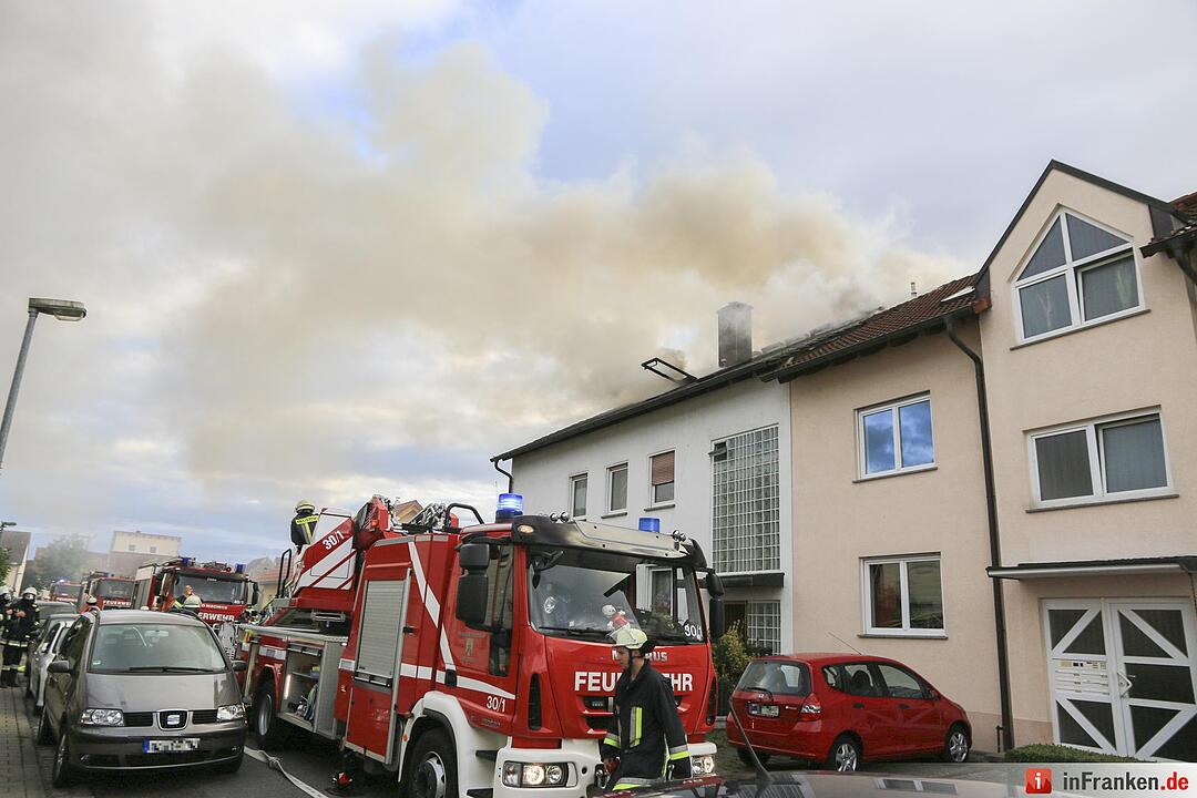 Brand in Hallstadt