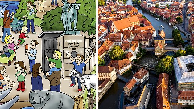 Wimmelb&uuml;cher &uuml;ber Franken: Hier k&ouml;nnt ihr die fr&auml;nkische Vielfalt spielerisch entdecken