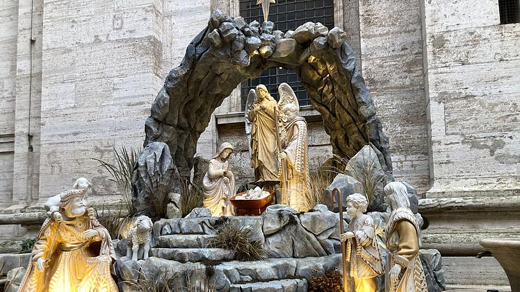 Krippe am Petersdom