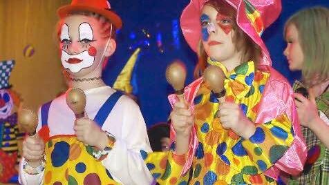 Die Purzelgarde des Faschingsclub