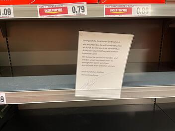 Hof: Hilfsorganisationen kaufen Regale bei Marktkauf leer - wie ist die Lage bei Edeka, Aldi und Lidl?