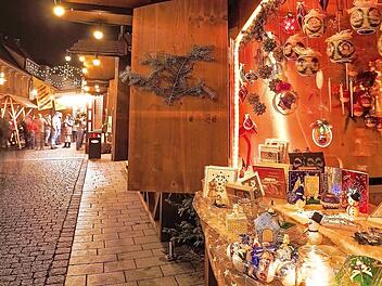 Auf dem Lichtenfelser Weihnachtsmarkt gibt es wieder allerhand Kunstgewerbliches zu kaufen.