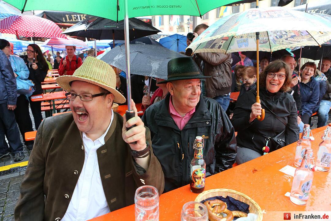 Korbmarkt Lichtenfels 2016 am Samstag
