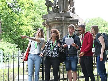 Auf Schnitzeljagd im Erlanger Schlossgarten