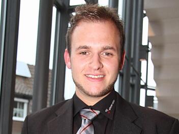 Lukas Lerf aus Lichtenfels hat Mechatroniker gelernt. Fotos: Gerda Völk