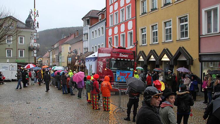 Faschingszug in Bad Brückenau 2016 Foto: Ulrike Müller