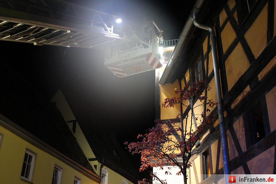 Hoher Schaden bei Brand in Bad Windsheim