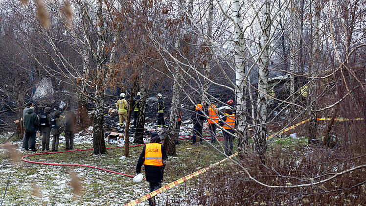 Frachtflugzeug aus Leipzig stürzt auf Wohngebäude in Litauen