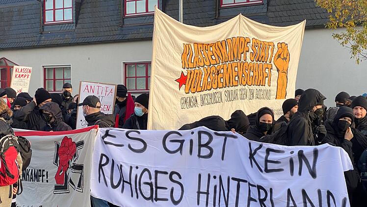 Mehrere Demonstrationen in Wunsiedel