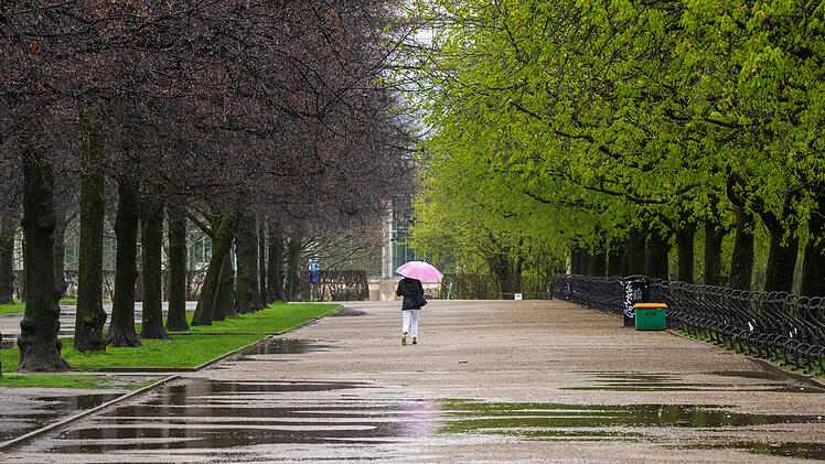Regenwetter in München
