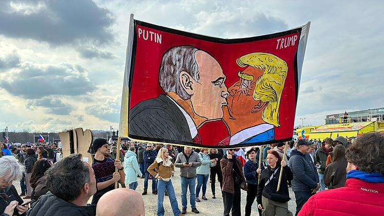 Demonstration B&uuml;ndnis "Eine Million Augenblicke f&uuml;r Demokratie"