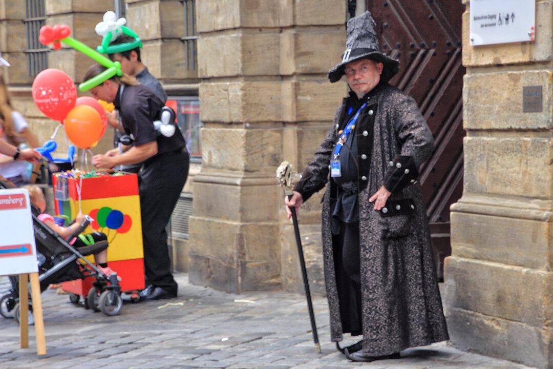 Vom 14. bis 16. Juli 2017 fand in Bamberg zum 19. Mal das internationale Straßen- und Varietéfestival "Bamberg Zaubert" statt.