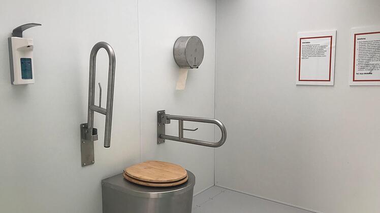 Die neue Öko-Toilette kommt ohne Wasser aus. Foto: EcoToiletten