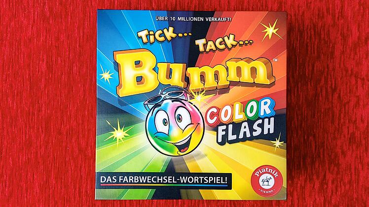 Tick Tack Bumm Color Flash - Rezension des Wortspiels mit Farbkugel