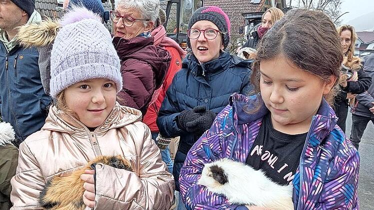 Auch Meerschweinchen waren dabei.