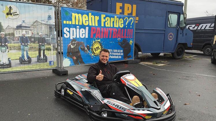 Frank Sterrmann ist sich sicher, mit seinen Elektro-Karts auf die Erfolgsspur einbiegen zu können. Foto: Kisspark