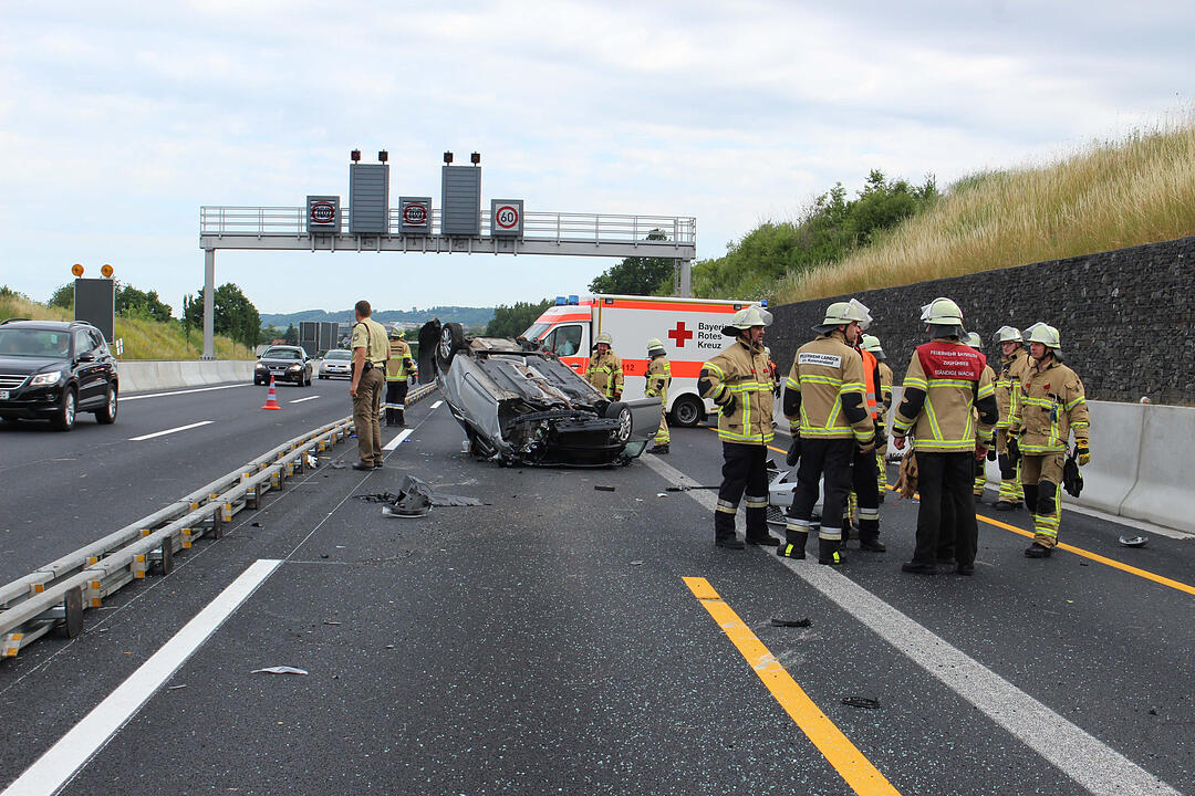 Bayreuth: Schwerer Unfall auf der A9 Richtung Berlin
