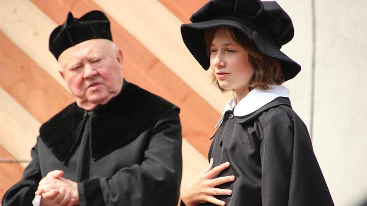 Heimatspiel in Münnerstadt. Foto: Heike Beudert