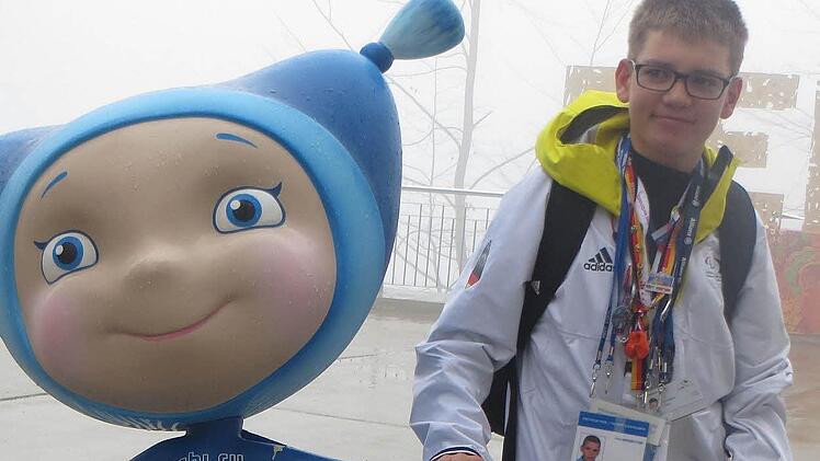 In Sotchi durfte Maximilian Jäger schon einmal als Besucher auf die Medal-Plaza. Foto: Jäger