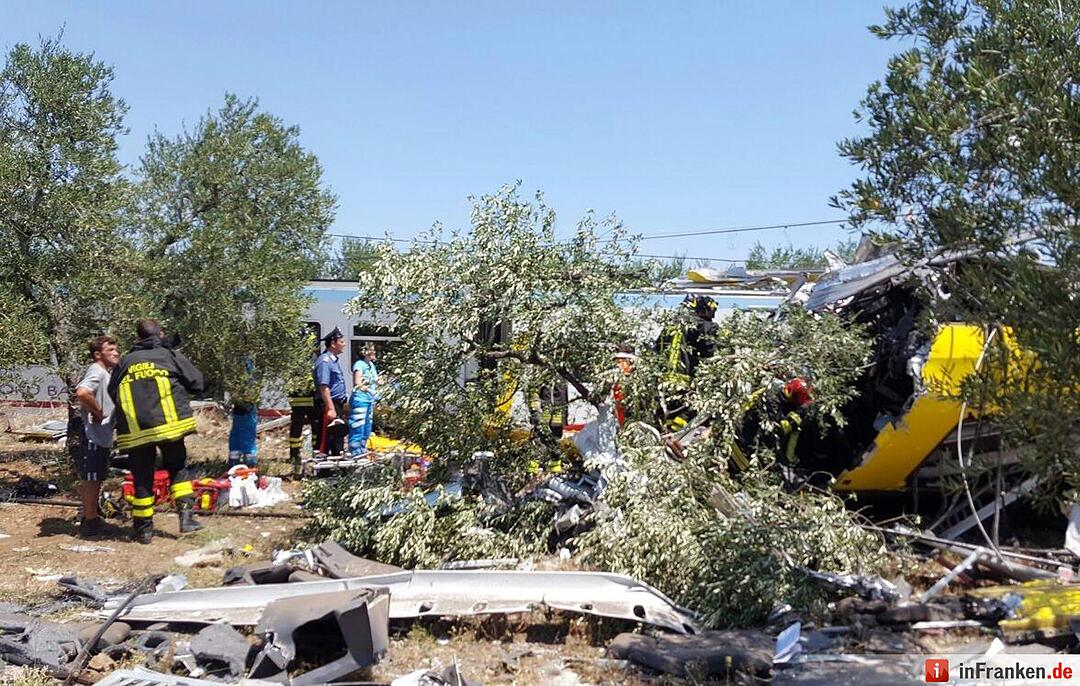 Viele Tote bei Zugünglück in Italien