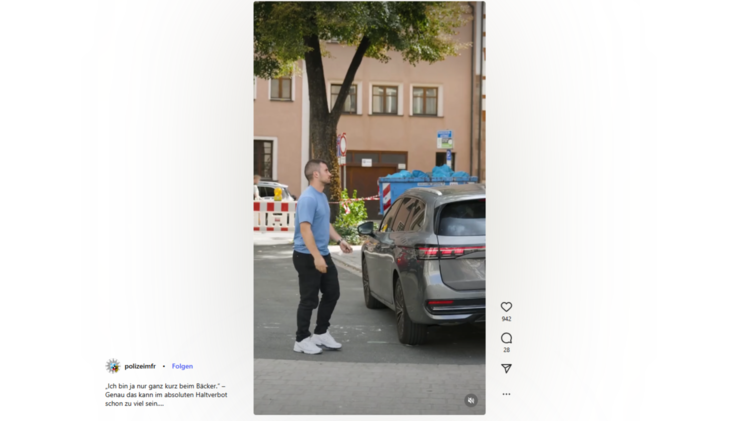 Fr&auml;nkische Polizei sorgt mit Video f&uuml;r Lacher - "schleich dich, aber schnell"