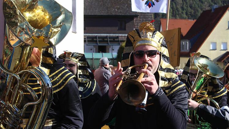 Faschingsumzug in Steinach. Foto: Werner Vogel