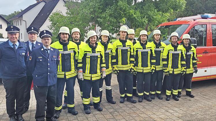 Die Gaillenreuther Feuerwehrleute meisterten die Leistungsprüfung souverän.