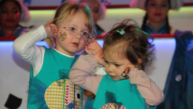 Die "kleinen Fische" in ihrem Element Foto: Veronika Schadeck