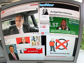 Auf digitalen Kanälen versuchen Lokal- wie Bundespolitiker, im Netz Stimmen für sich abzufischen.
