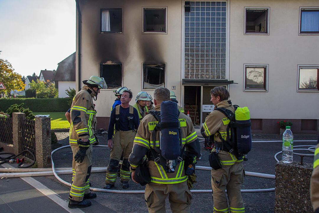 Feuer in Fürth: Zwei Verletzte