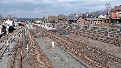 Der Bahnhof wird 2023 zu einer Baustelle.