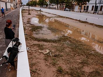 Hochwasser nach Starkregen in Spanien