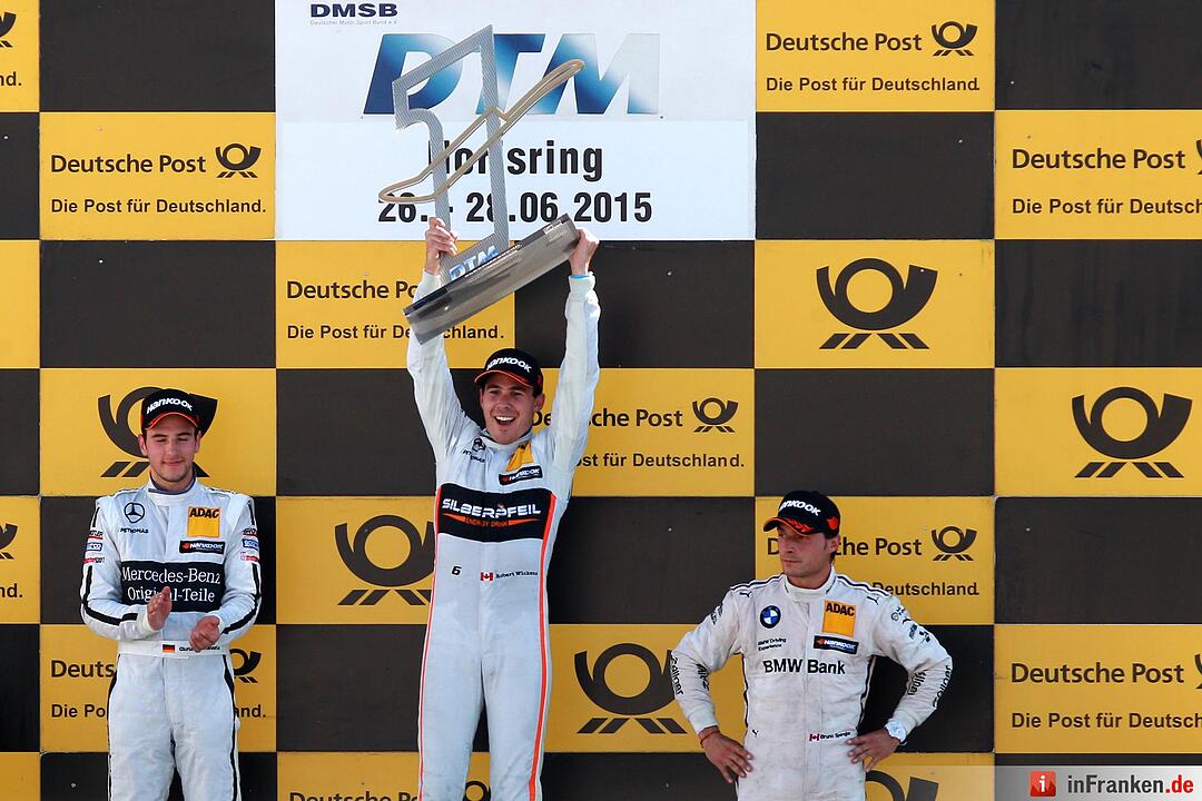 DTM Raceweekend auf dem Norisring - Robert Wickens gewinnt 6. DTM-Saisonlauf