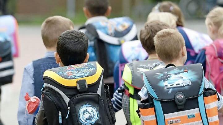 Schüler mehrerer Klassen lernen in der "flexiblen Klasse" zusammen und das Vorrücken entscheidet sich nach dem individuellen Erfolg. Ein pädagogisches Modell, das an den Grundschulen in Oberaurach und Kirchlauter erprobt wird.  Foto: Symbolbild/Frank Leonhardt dpa/lby