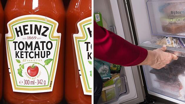 Ketchup im Kühlschrank?