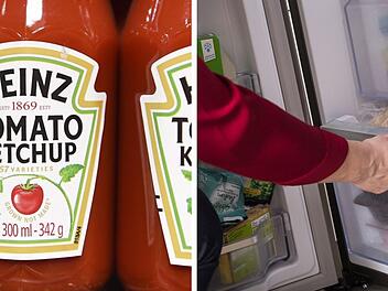 Ketchup im Kühlschrank?