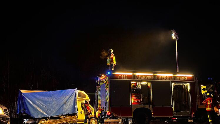 Unfall auf der A3 bei Nürnberg