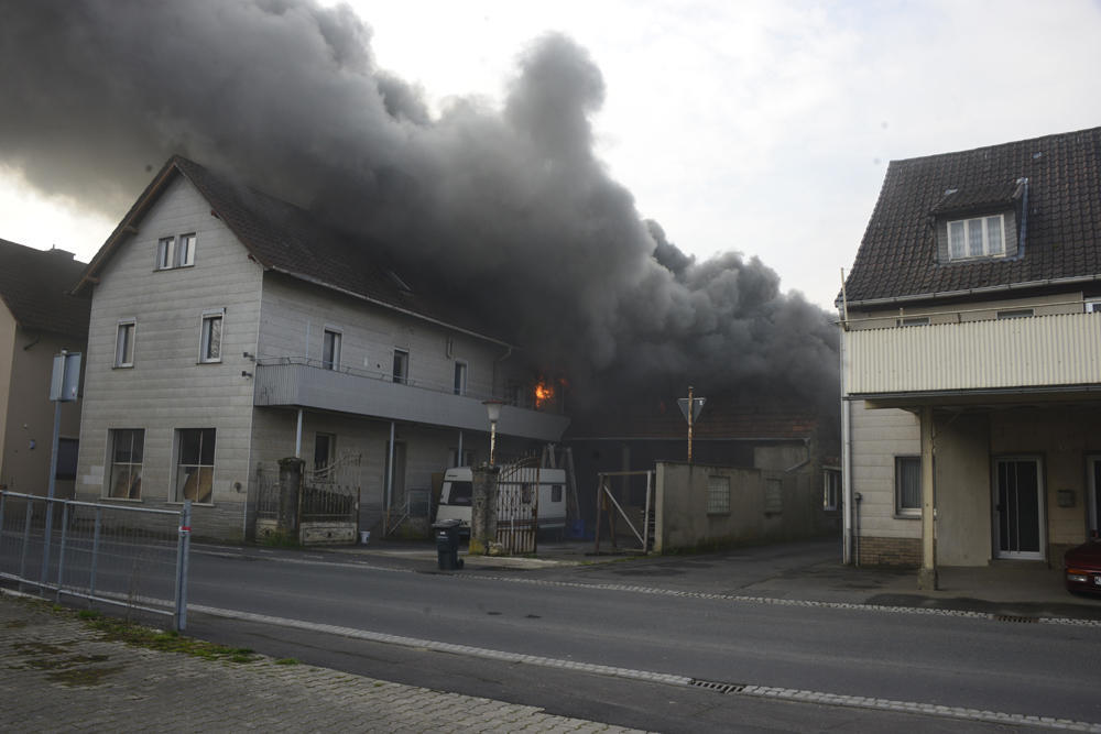 Brand in Obernbreit