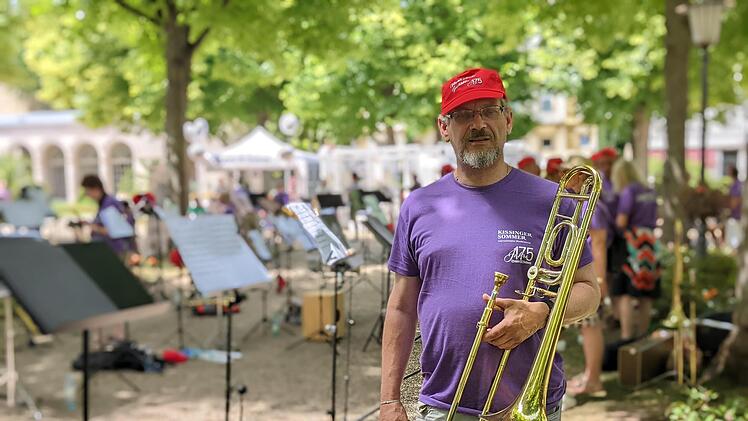 Marco Genzler, Pfaffenhausen:  Sehr interessant und spannend, mit Profis zu spielen Foto: Ellen Mützel