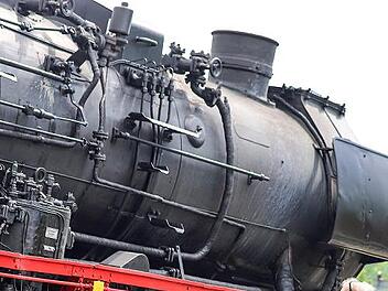 Für Eisenbahn-Fans gab es in Neuenmarkt wieder jede Menge zu bestaunen.