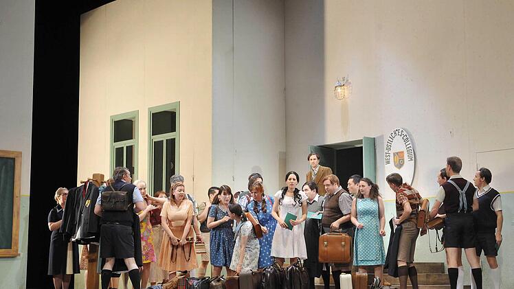 Mozarts "Entführung aus dem Serail als Neuinszenierung am Landestheater Coburg.Foto: Andrea Kremper