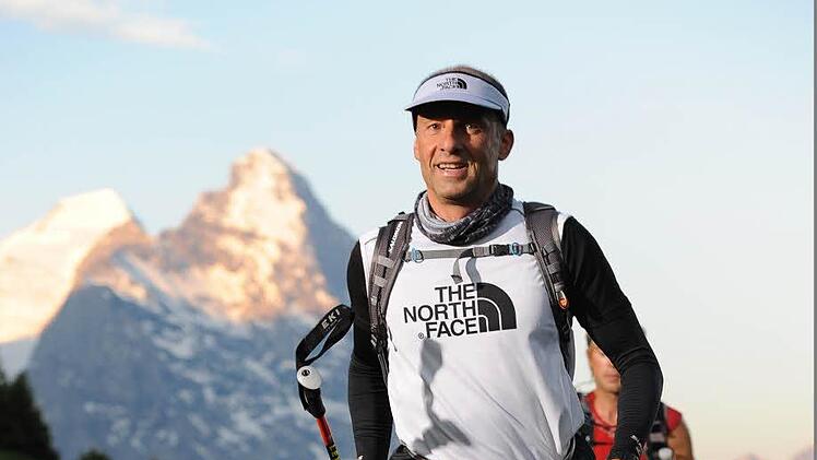Trail-Runner Volker Fritsche in Aktion Foto: privat