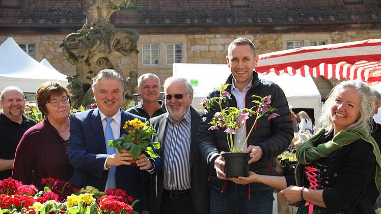 Lenzrosenmarkt in Thurnau. Foto: Katharina Müller-Sanke