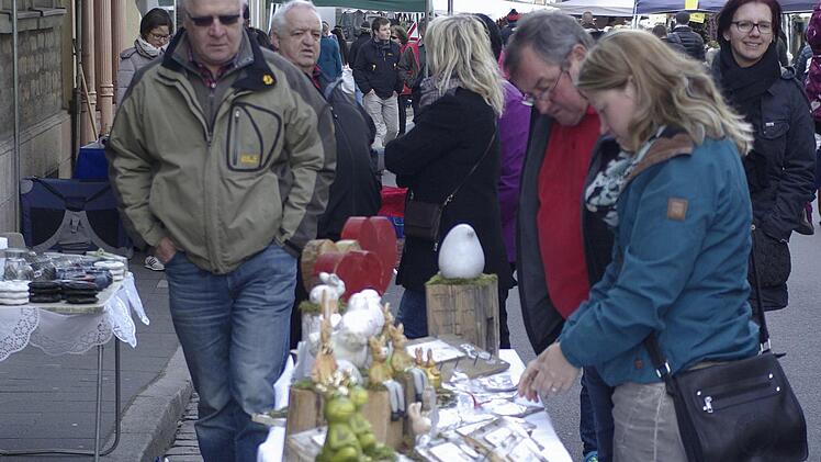 Frühlingsmarkt in Hammelburg. Foto: Winfried Ehling