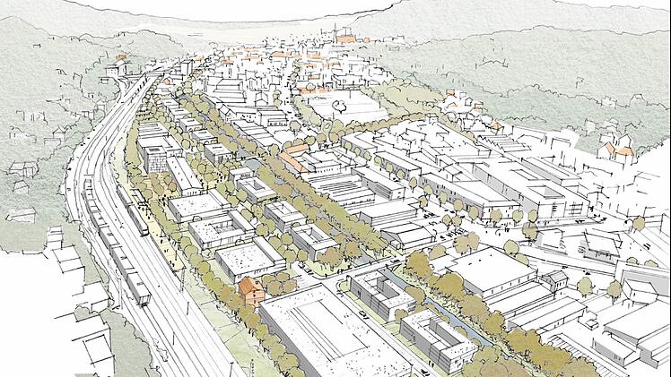 Diese Rahmenplanung stellte Stadtplaner Martin Schirmer dem Stadtrat vor.