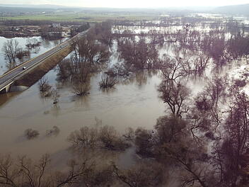 Hochwasser im Landkreis Coburg