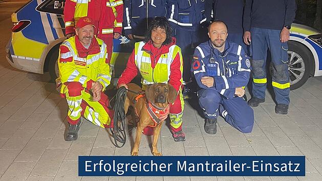 Nürnberg: Hündin Bailey wird bei großer Suchaktion zur Heldin