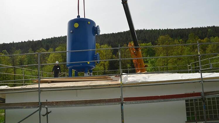 In Kürze dürfte das Wasserwerk wieder voll einsatzfähig sein. Foto: eh